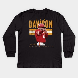 Len Dawson Kansas City Chiefs Kids Long Sleeve T-Shirt